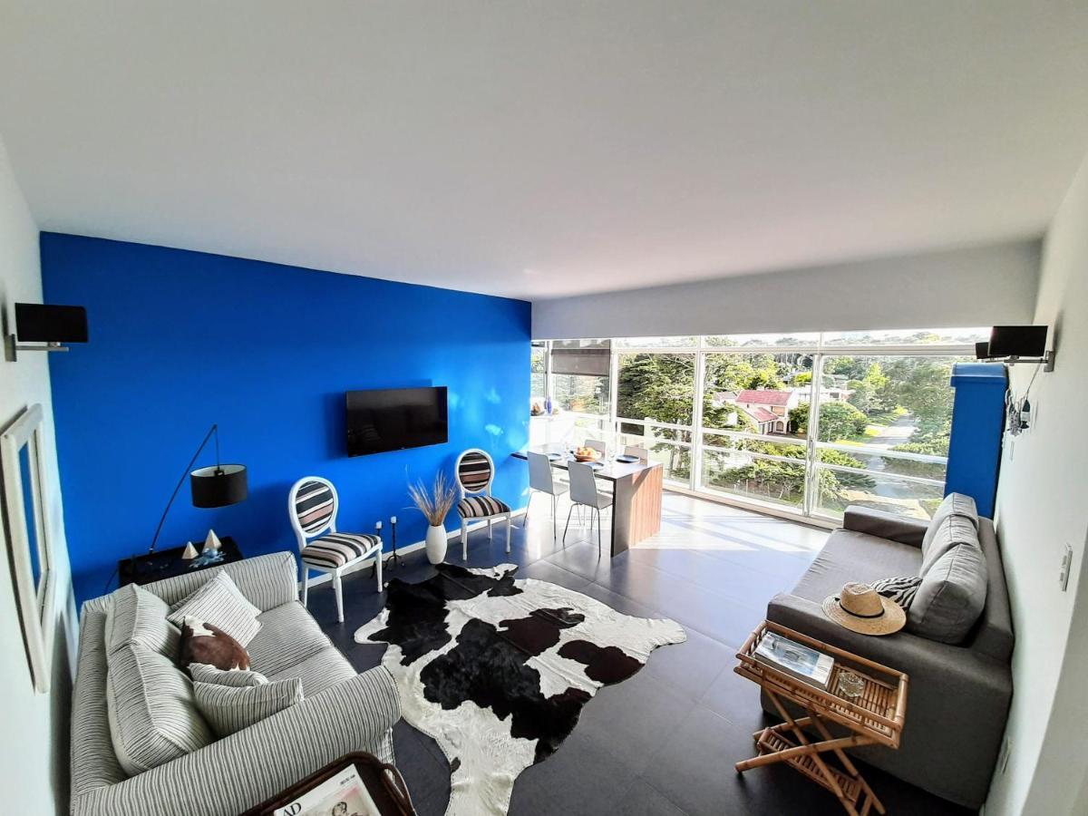 Casa Azul Primera Linea Mar I Playa Mansa Parada 10 Edificio Isla De Gorriti Punta del Este Dış mekan fotoğraf